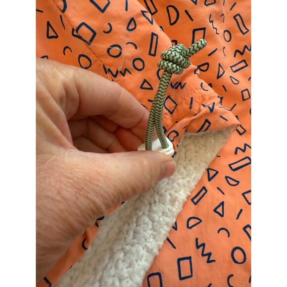 Chubbies Wanderers Club Pullover Reversible Sherpa Jacket XXL Men's Retro VTG - Picture 4 of 6